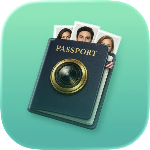 Passport Photo Maker: ID Booth app icon